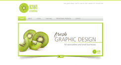 Desktop Screenshot of kiwicreative.com